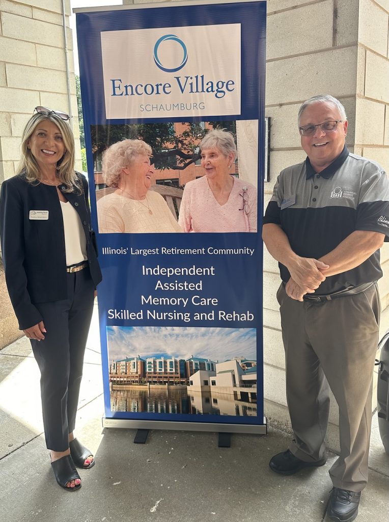 Encore Village Ribbon Cutting Assisting Hands Schaumburg