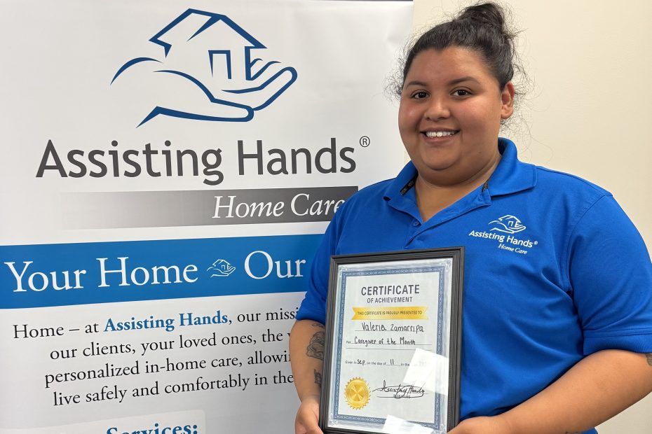 Val caregiver of the month