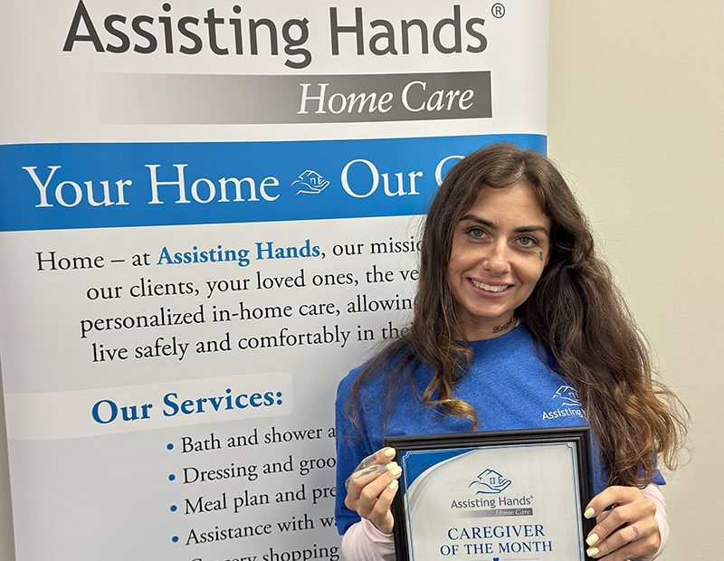 June Caregiver of the Month Monica Suru