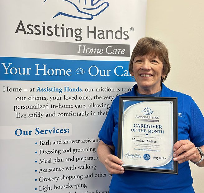 August Caregiver of the Month Marilyn